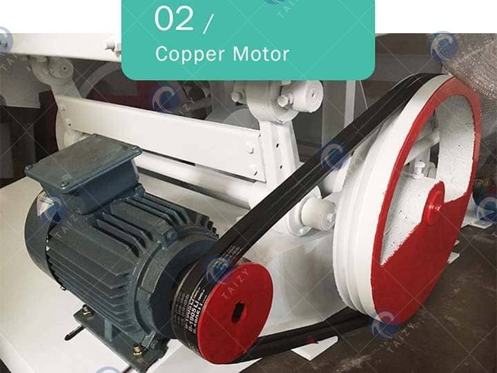 Paddy separator’s copper motor