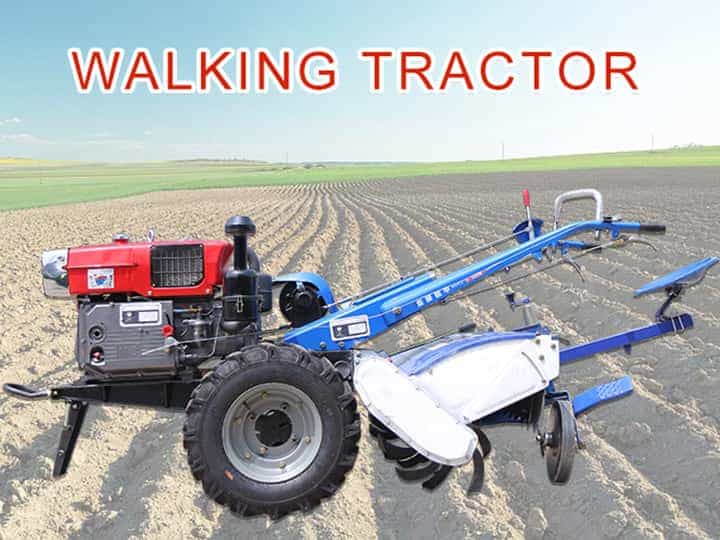 Walking tractor丨two wheel walk behind tractor￼