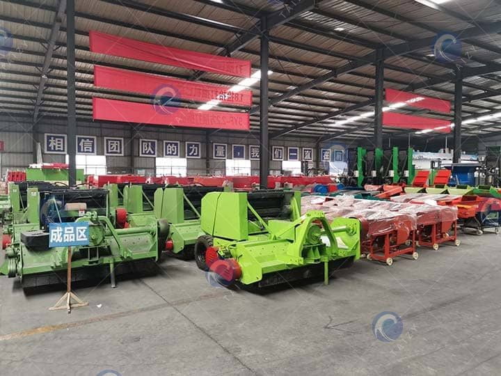 factory of automatic straw pick up baler