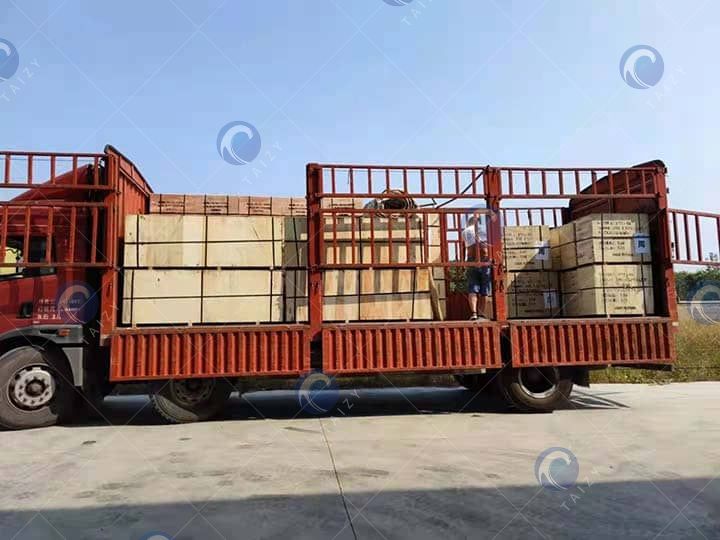 shipping of hosehold oil press machine