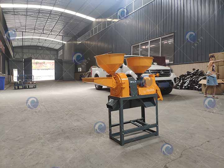 rice mill with grinder