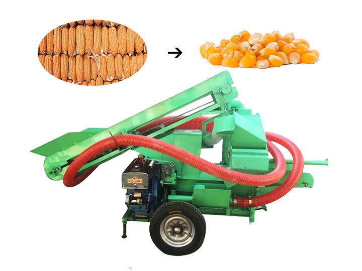Maize sheller machine丨high capacity corn threshing machine