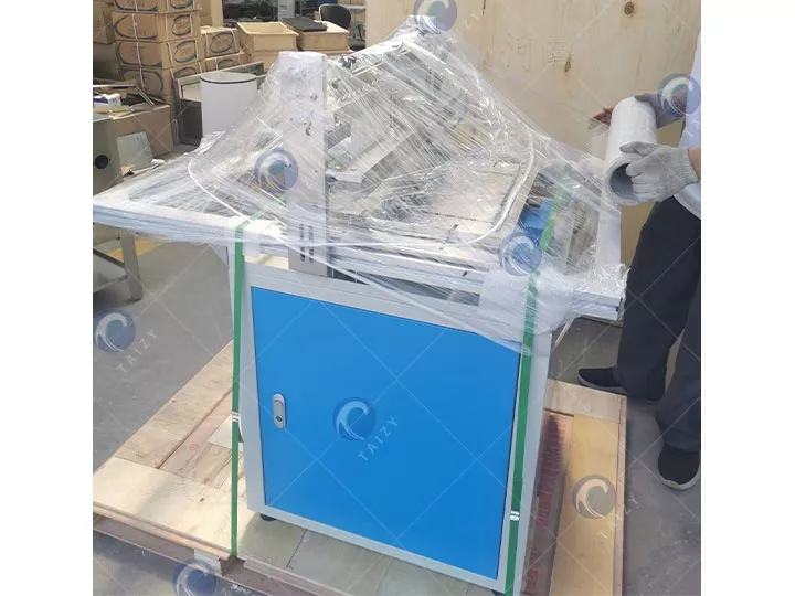 packing of the seedling tray machine
