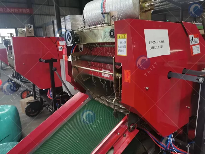 silage round baler