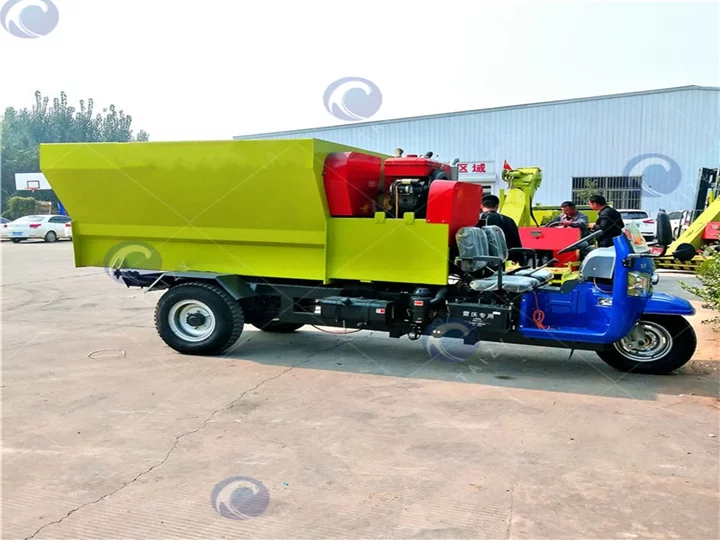 hay straw mixing machine