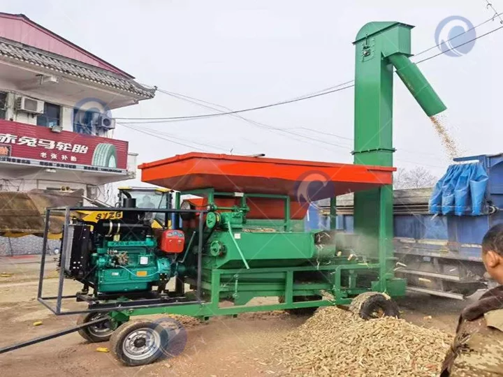 industrial corn thresher machine