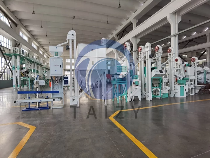 Automatic Rice Milling Machine exported