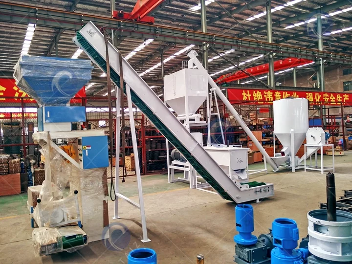 Complete Feed Pellet Production Line supplier