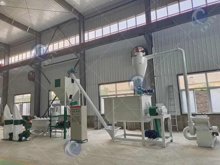 effective Complete Feed Pellet Production Line
